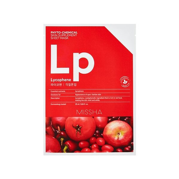 Маска для лица MISSHA Phytochemical Skin Supplement Sheet Mask (Laycophene/Peeling Tone Up
Маска для лица MISSHA Phytochemical Skin Supplement Sheet Mask (Laycophene/Peeling Tone Up