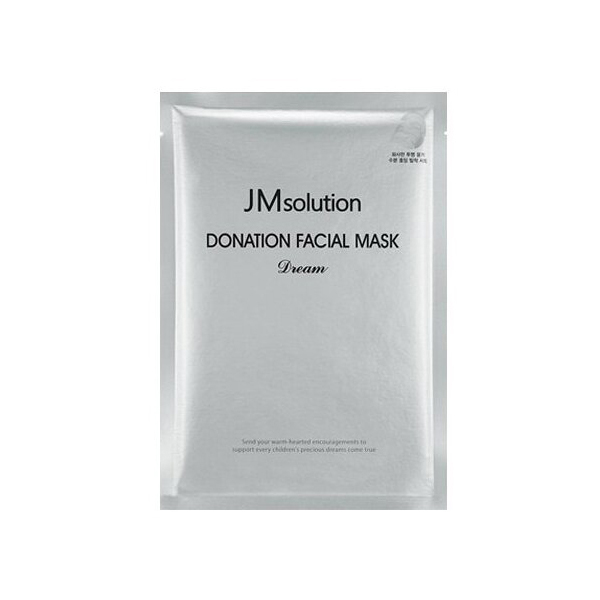 JMsolution Маска с гиалуроном и пептидами Donation Facial Mask Dream(37 мл
JMsolution Маска с гиалуроном и пептидами Donation Facial Mask Dream(37 мл