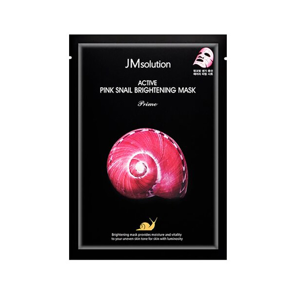 JMSolution Увлажняющая маска с муцином розовой улитки Active Pink Snail Brightening Mask Prime 33ml
JMSolution Увлажняющая маска с муцином розовой улитки Active Pink Snail Brightening Mask Prime 33ml