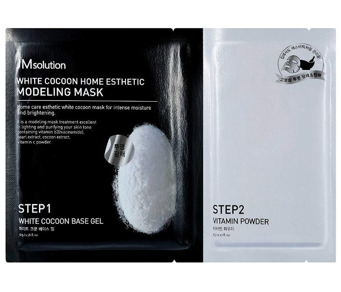 JMSolution Альгинатная маска с протеинами шелкопряда Whitе Сосооn,50 гр*5гр
JMSolution Альгинатная маска с протеинами шелкопряда Whitе Сосооn,50 гр*5гр