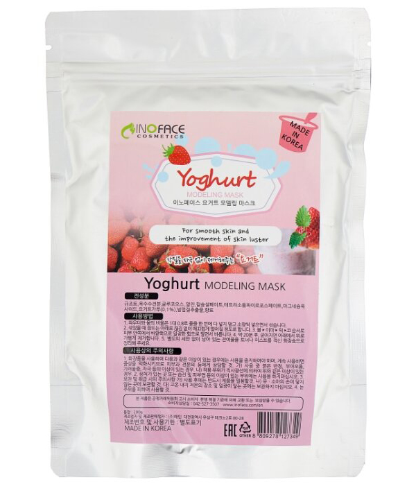 Альгинатная маска с йогуртом, 200г, INOFACE INOFACE Yoghurt Modeling Mask, 200g
Альгинатная маска с йогуртом, 200г, INOFACE INOFACE Yoghurt Modeling Mask, 200g