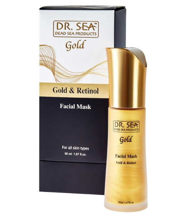 Dr. Sea Маска для лица с золотом и ретинолом 50мл
Dr. Sea Маска для лица с золотом и ретинолом 50мл