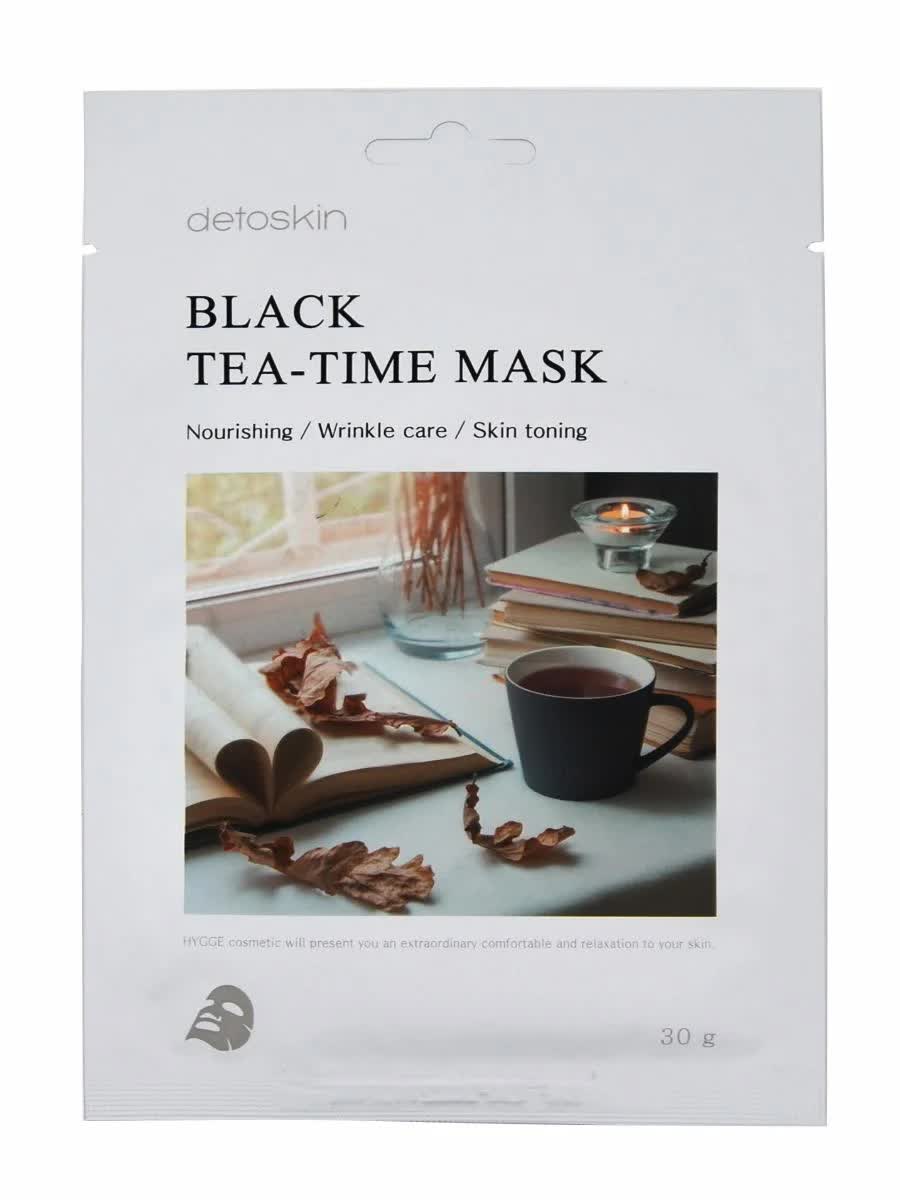 DETOSKIN. Тканевая маска с экстрактом черного чая, BLACK TEA-TIME MASK, 30г.
DETOSKIN. Тканевая маска с экстрактом черного чая, BLACK TEA-TIME MASK, 30г.