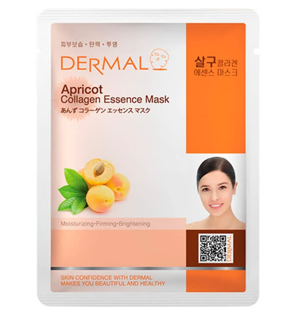 Маска для лица Dermal с коллагеном и экстр. плодов абрикоса "Сладкий абрикос" 23гр
Маска для лица Dermal с коллагеном и экстр. плодов абрикоса "Сладкий абрикос" 23гр