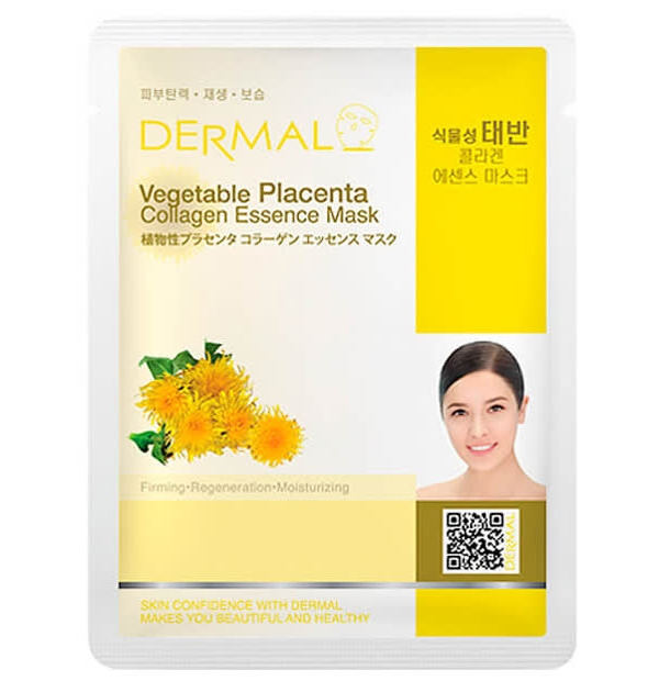 Маска для лица Dermal с коллагагеном и экстрактом молочка одуванчиков "Растит. плацента" 23гр
Маска для лица Dermal с коллагагеном и экстрактом молочка одуванчиков "Растит. плацента" 23гр