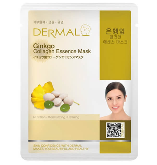 Маска для лица Dermal с коллагеном и экстр. листьев гинкго "Лист Гинкго" 23гр
Маска для лица Dermal с коллагеном и экстр. листьев гинкго "Лист Гинкго" 23гр