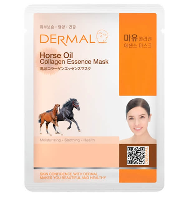 Маска для лица Dermal с коллагеном и конским жиром «Конский жир» 23гр
Маска для лица Dermal с коллагеном и конским жиром «Конский жир» 23гр
