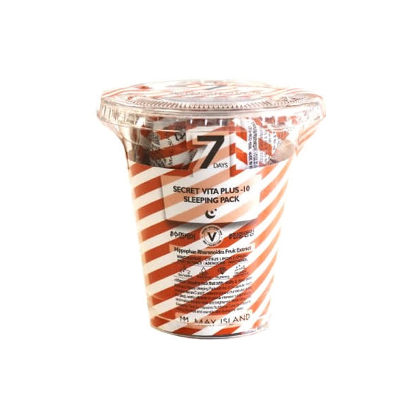 Ночная-дневная маска 7-ми Вита Плюс -10 MAYISLAND 7 Days Secret 5г.*12 шт
Ночная-дневная маска 7-ми Вита Плюс -10 MAYISLAND 7 Days Secret 5г.*12 шт