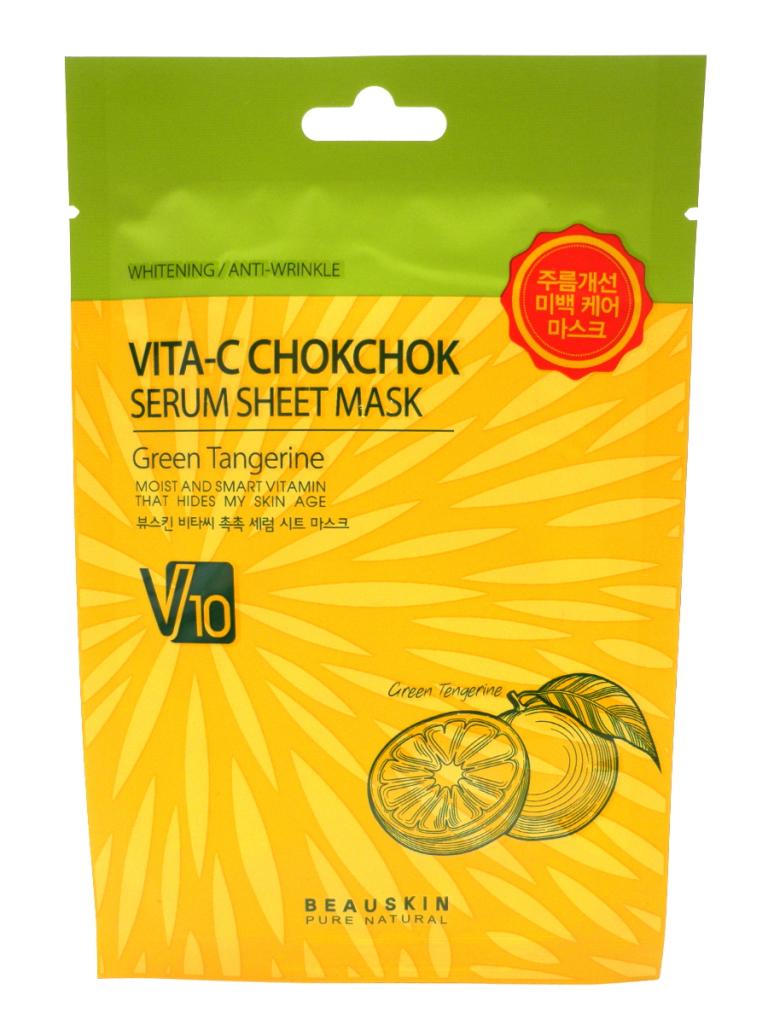 BEAUSKIN Centella CICA Тканевая маска для лица зеленый мандарин 30 мл.
BEAUSKIN Centella CICA Тканевая маска для лица зеленый мандарин 30 мл.