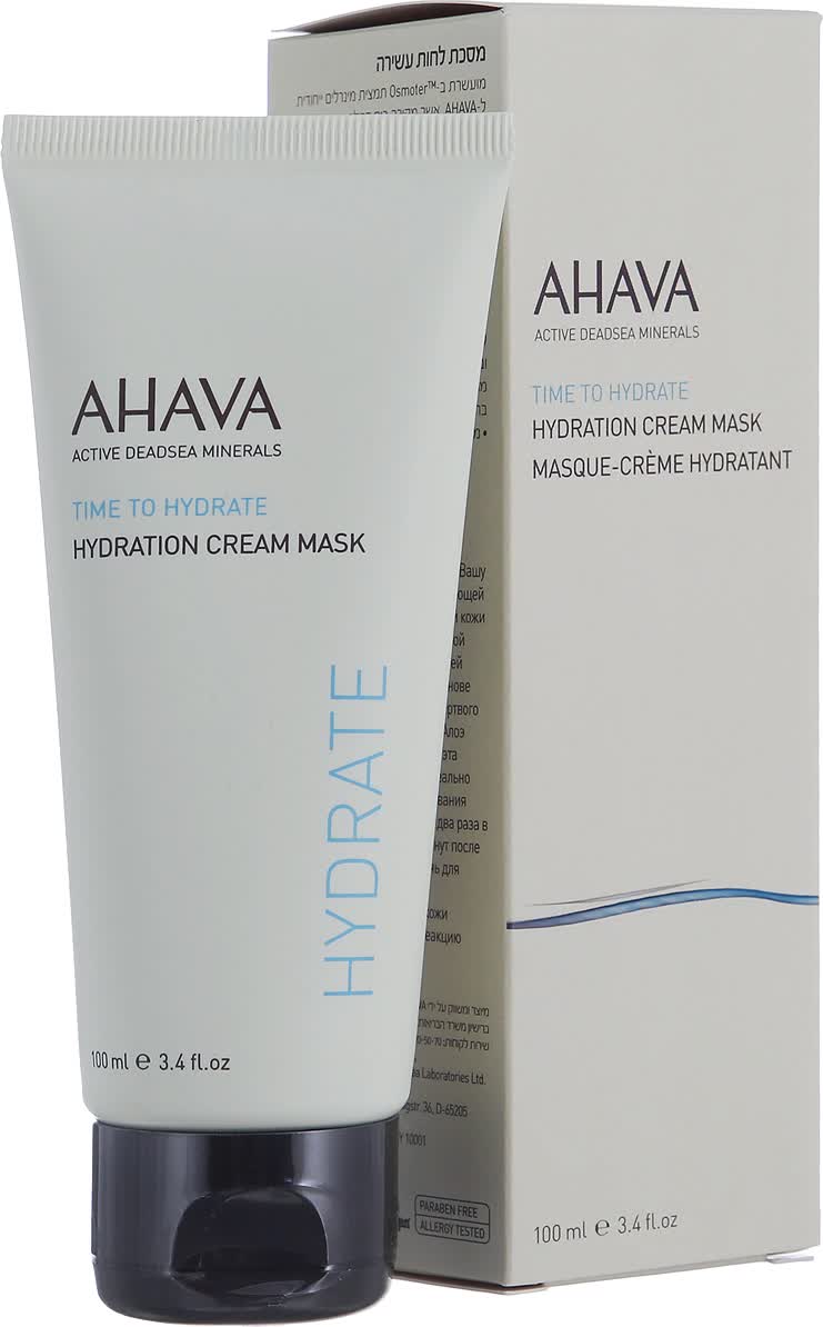 Крем - маска для лица Ahava Time To Hydrate увлажняющая 100 мл
Крем - маска для лица Ahava Time To Hydrate увлажняющая 100 мл
