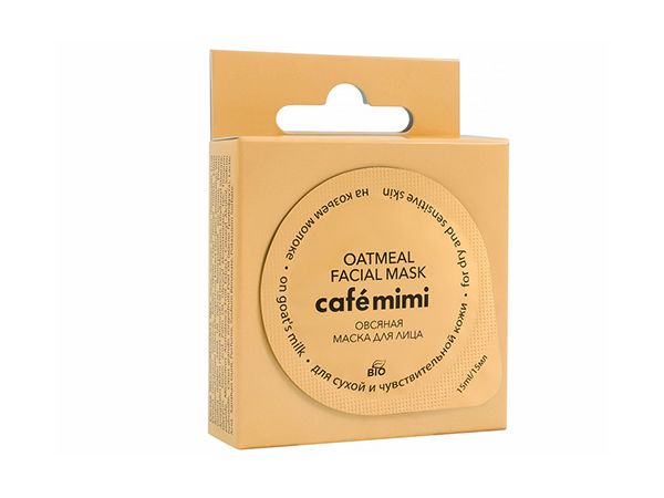 Маска для лица Cafemimi овсяная на козьем молоке 15 мл
Маска для лица Cafemimi овсяная на козьем молоке 15 мл
