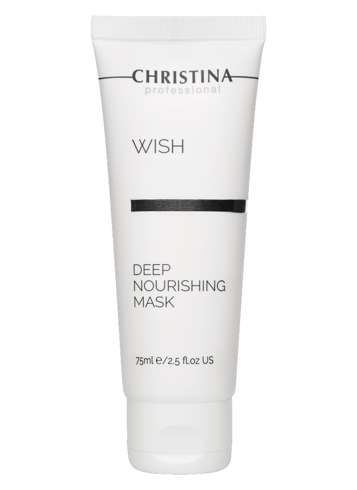 Питательная маска Christina Wish Deep Nourishing Mask 75мл
Питательная маска Christina Wish Deep Nourishing Mask 75мл