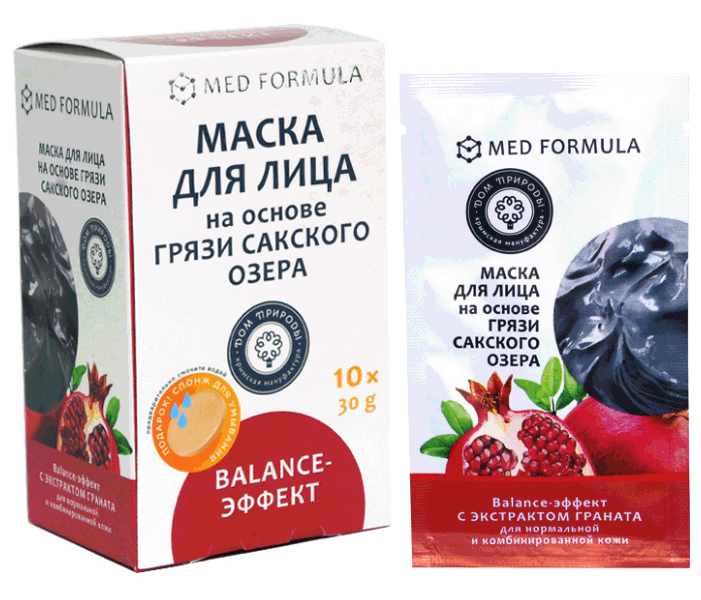 Маски для лица ДОМ ПРИРОДЫ на основе грязи Сакского озера BALANCE-ЭФФЕКТ (10 саше по 30г)
Маски для лица ДОМ ПРИРОДЫ на основе грязи Сакского озера BALANCE-ЭФФЕКТ (10 саше по 30г)