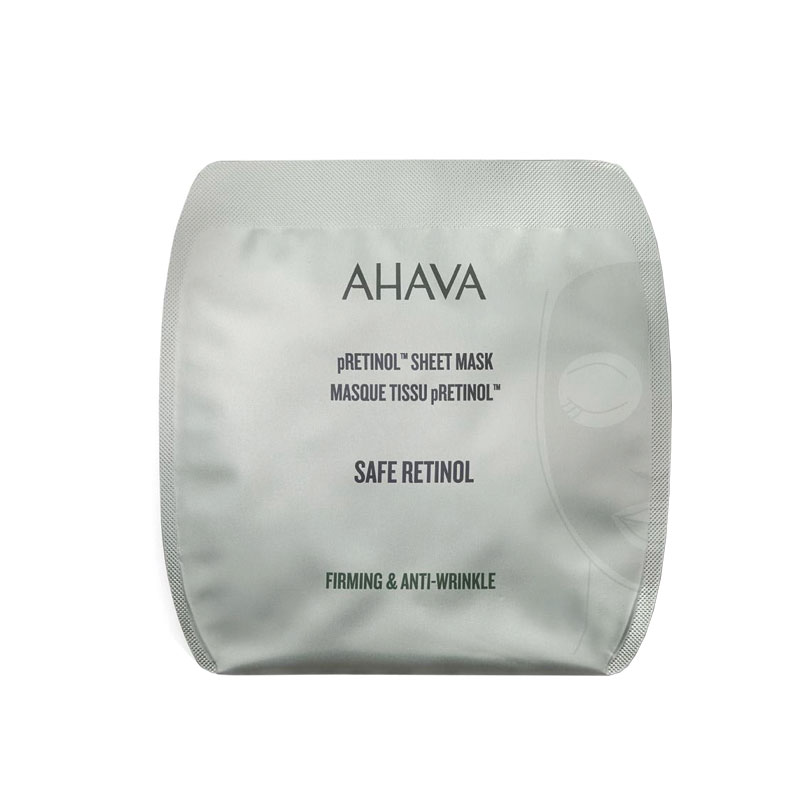 Тканевая маска для лица с комплексом pretinol™ Ahava SAFE RETINOL (1 шт.)
Тканевая маска для лица с комплексом pretinol™ Ahava SAFE RETINOL (1 шт.)