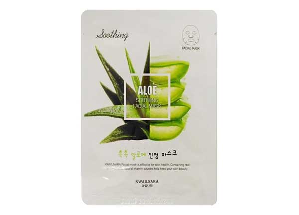 Маска тканевая Welcos Kwailnara Aloe Soothing Facial Mask
Маска тканевая Welcos Kwailnara Aloe Soothing Facial Mask