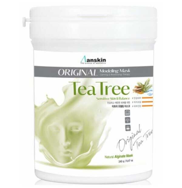 Альгинатная маска Anskin Teatree Modeling Mask с экстрактом чайного дерева container 240гр
Альгинатная маска Anskin Teatree Modeling Mask с экстрактом чайного дерева container 240гр