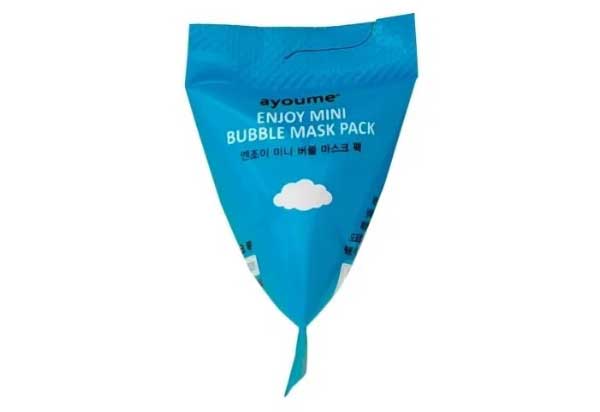 Маска для лица AYOUME Enjoy Mini Bubble Mask Pack пузырьковая очищающая 1шт*3гр.
Маска для лица AYOUME Enjoy Mini Bubble Mask Pack пузырьковая очищающая 1шт*3гр.
