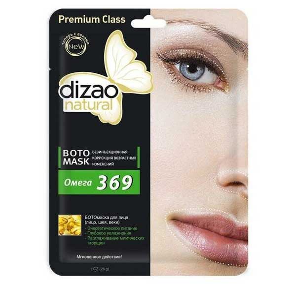 Ботомаска для лица Dizao "Омега 369" 1шт
Ботомаска для лица Dizao "Омега 369" 1шт