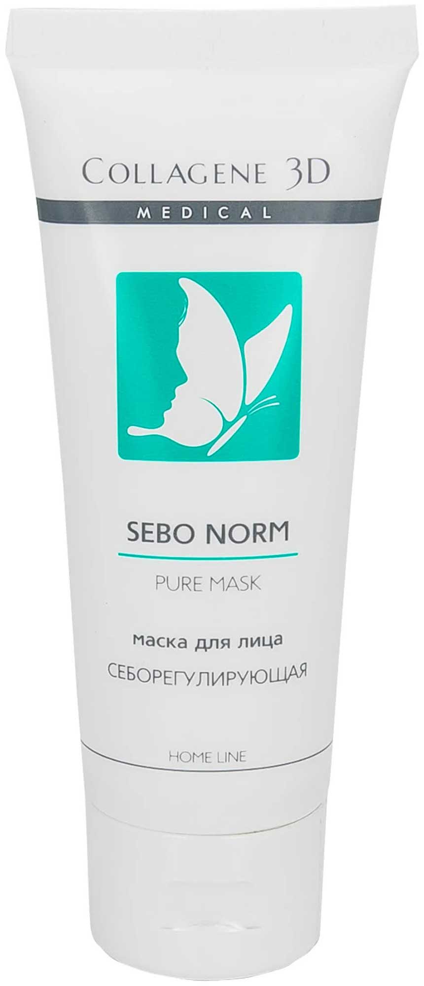 Маска себорегулирующая COLLAGENE 3D Sebo Norm 75 мл
Маска себорегулирующая COLLAGENE 3D Sebo Norm 75 мл