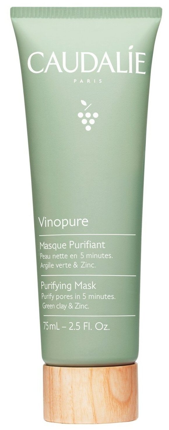 Очищающая маска Caudalie Vinopure 75мл
Очищающая маска Caudalie Vinopure 75мл