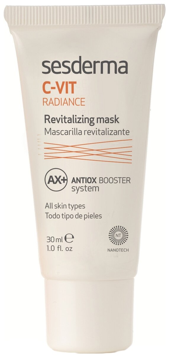 Ревитализирующая маска SESDERMA C-VIT Radiance revitalizing mask, 30 мл.
Ревитализирующая маска SESDERMA C-VIT Radiance revitalizing mask, 30 мл.