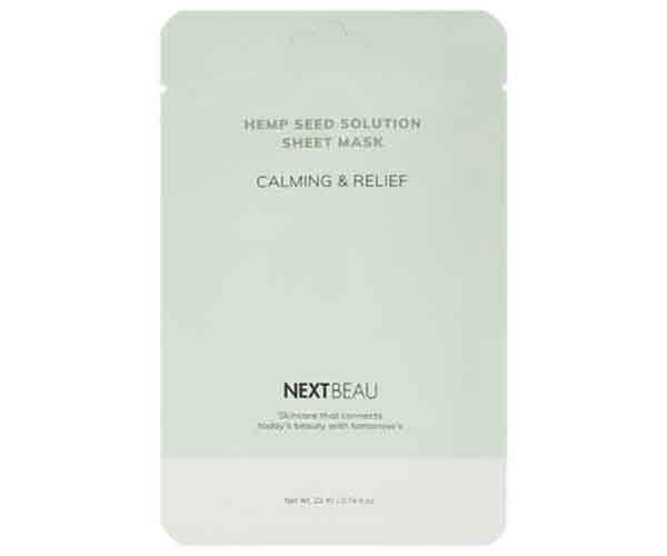 Успокаивающая тканевая маска NEXTBEAU с маслом семян конопли, 22мл
Успокаивающая тканевая маска NEXTBEAU с маслом семян конопли, 22мл