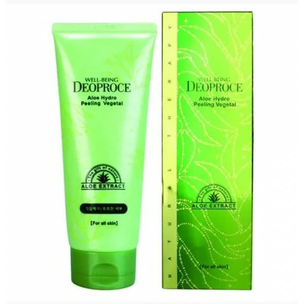 Пилинг-гель для лица с экстрактом алое Well-Being Deoproce Aloe Hydro Peeling Vegetal 170гр
Пилинг-гель для лица с экстрактом алое Well-Being Deoproce Aloe Hydro Peeling Vegetal 170гр