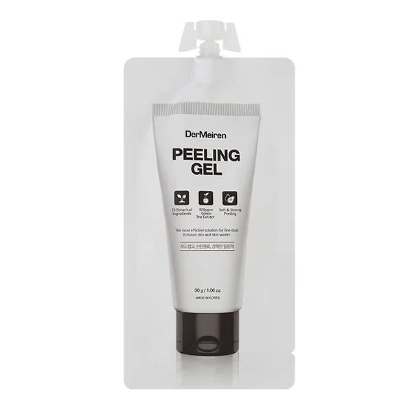 Отшелушивающий гель для лица DerMeiren Peeling Gel, 30г
Отшелушивающий гель для лица DerMeiren Peeling Gel, 30г