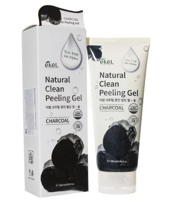 EKEL Пилинг-скатка с древесным углем Natural Clean peeling gel Charcoal, 180мл
EKEL Пилинг-скатка с древесным углем Natural Clean peeling gel Charcoal, 180мл