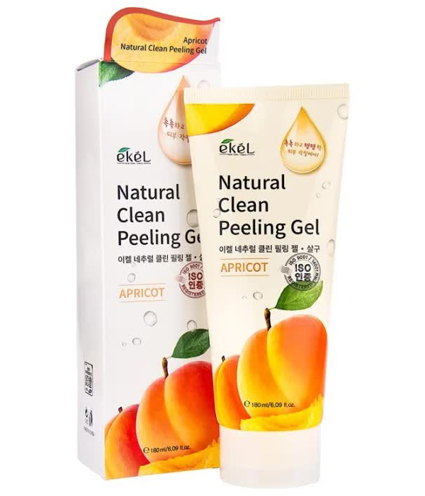 EKEL Пилинг-скатка с экстрактом абрикоса Natural Clean Peeling Gel Apricot, 180мл
EKEL Пилинг-скатка с экстрактом абрикоса Natural Clean Peeling Gel Apricot, 180мл