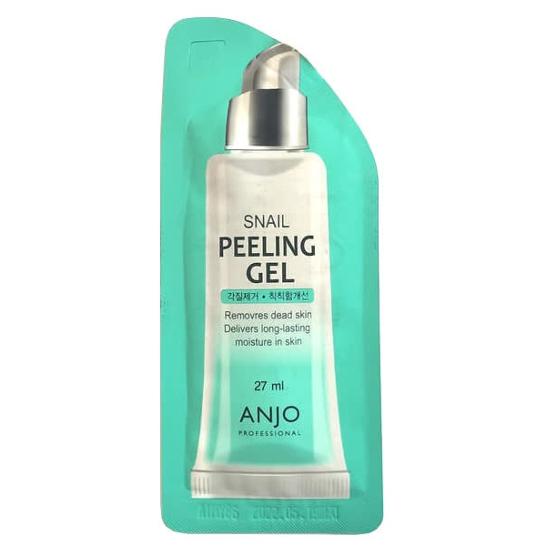 Гель-скатка для лица ANJO Professional Snail Peeling Gel с экстрактом муцина улитки, 27 гр
Гель-скатка для лица ANJO Professional Snail Peeling Gel с экстрактом муцина улитки, 27 гр