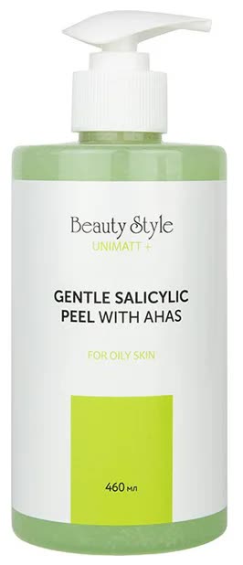 Салициловый пилинг-скатка Beauty Style UNIMATT + с AHA кислотами для жирной кожи 460 мл
Салициловый пилинг-скатка Beauty Style UNIMATT + с AHA кислотами для жирной кожи 460 мл