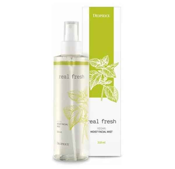 Спрей для лица Deoproce Real Fresh Vegan Moist Facial Mist
Спрей для лица Deoproce Real Fresh Vegan Moist Facial Mist