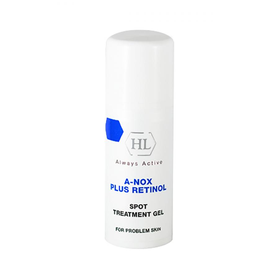 Гель точечный Holy Land A-NOX Plus Retinol Spot Treatment Gel, 20 мл, для проблемной кижи с акне
Гель точечный Holy Land A-NOX Plus Retinol Spot Treatment Gel, 20 мл, для проблемной кижи с акне