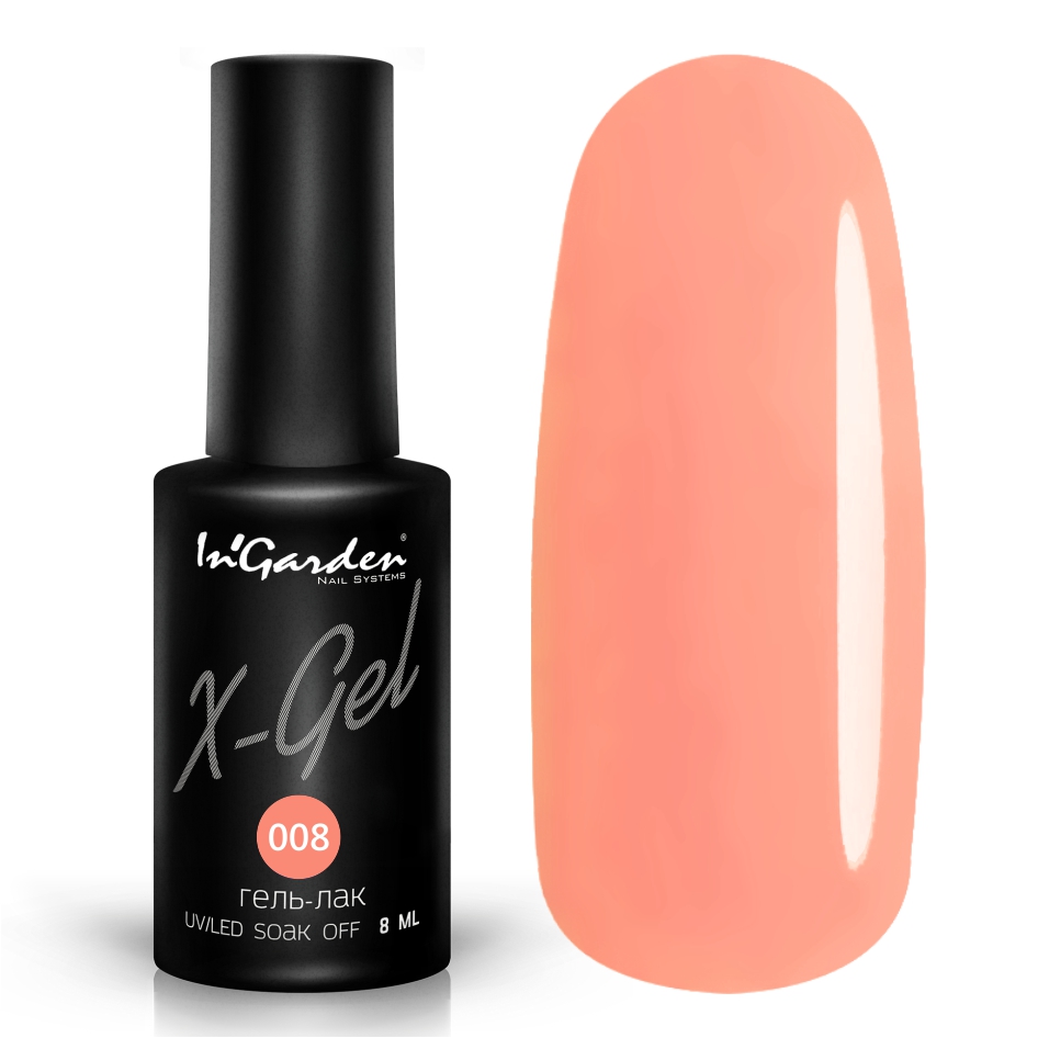Гель-лак InGarden X-Gel № 8
Гель-лак InGarden X-Gel № 8