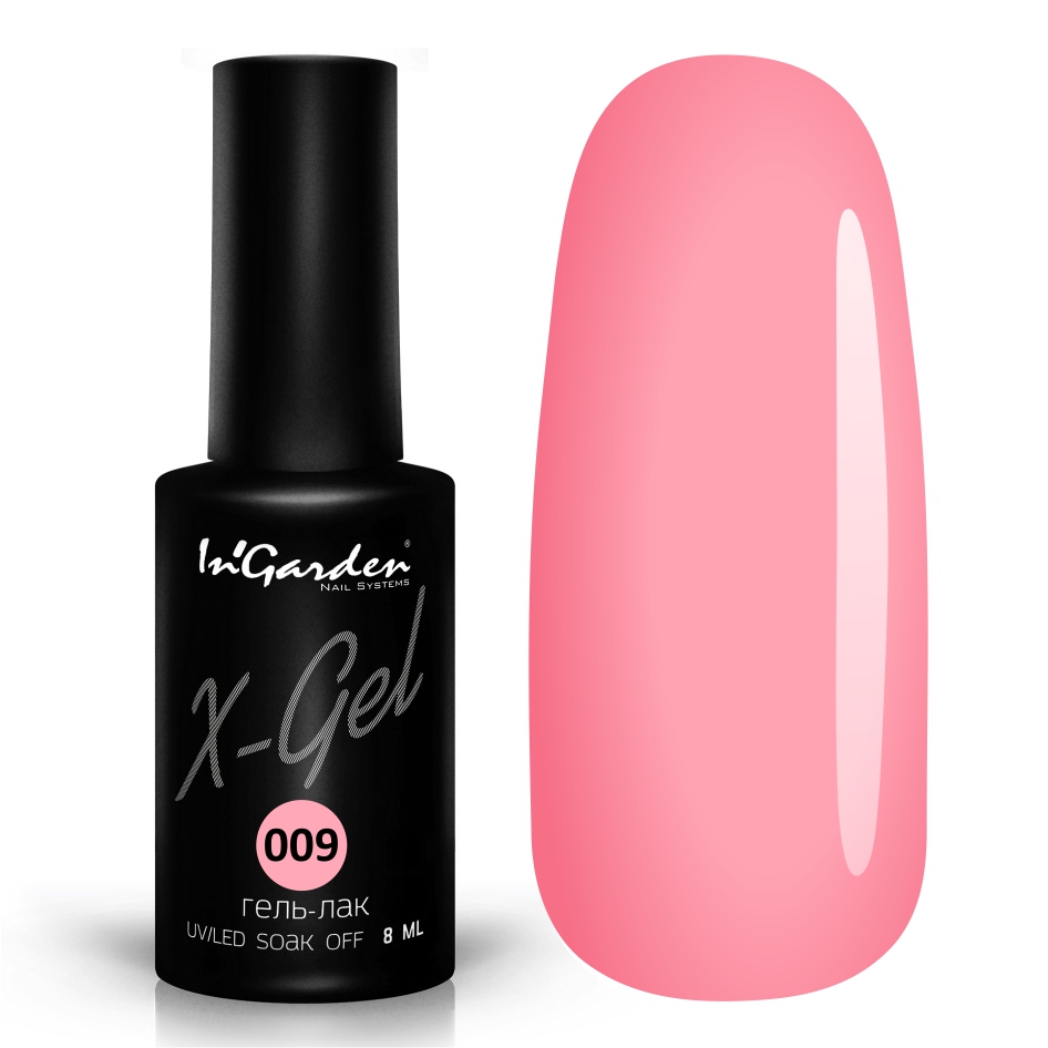 Гель-лак InGarden X-Gel № 9
Гель-лак InGarden X-Gel № 9