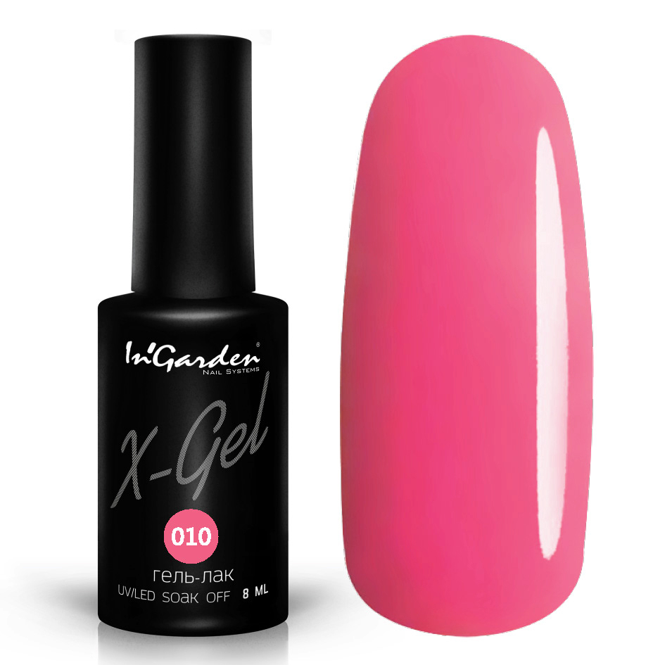 Гель-лак InGarden X-Gel № 10
Гель-лак InGarden X-Gel № 10