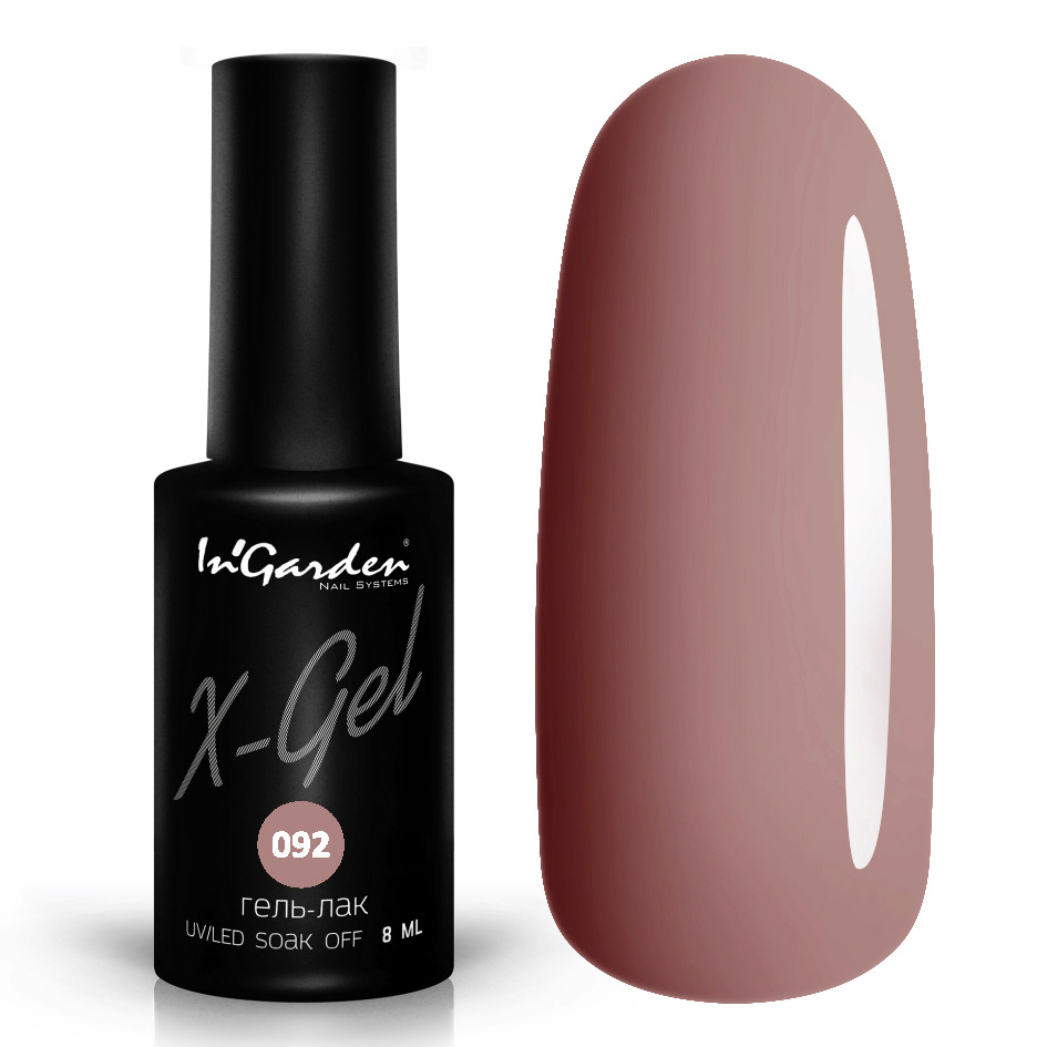 Гель-лак InGarden X-Gel № 92
Гель-лак InGarden X-Gel № 92