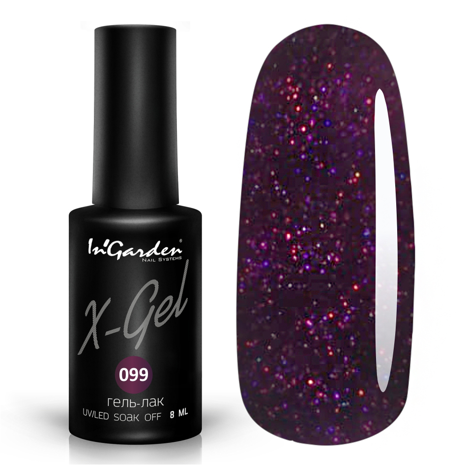 Гель-лак InGarden X-Gel № 99
Гель-лак InGarden X-Gel № 99