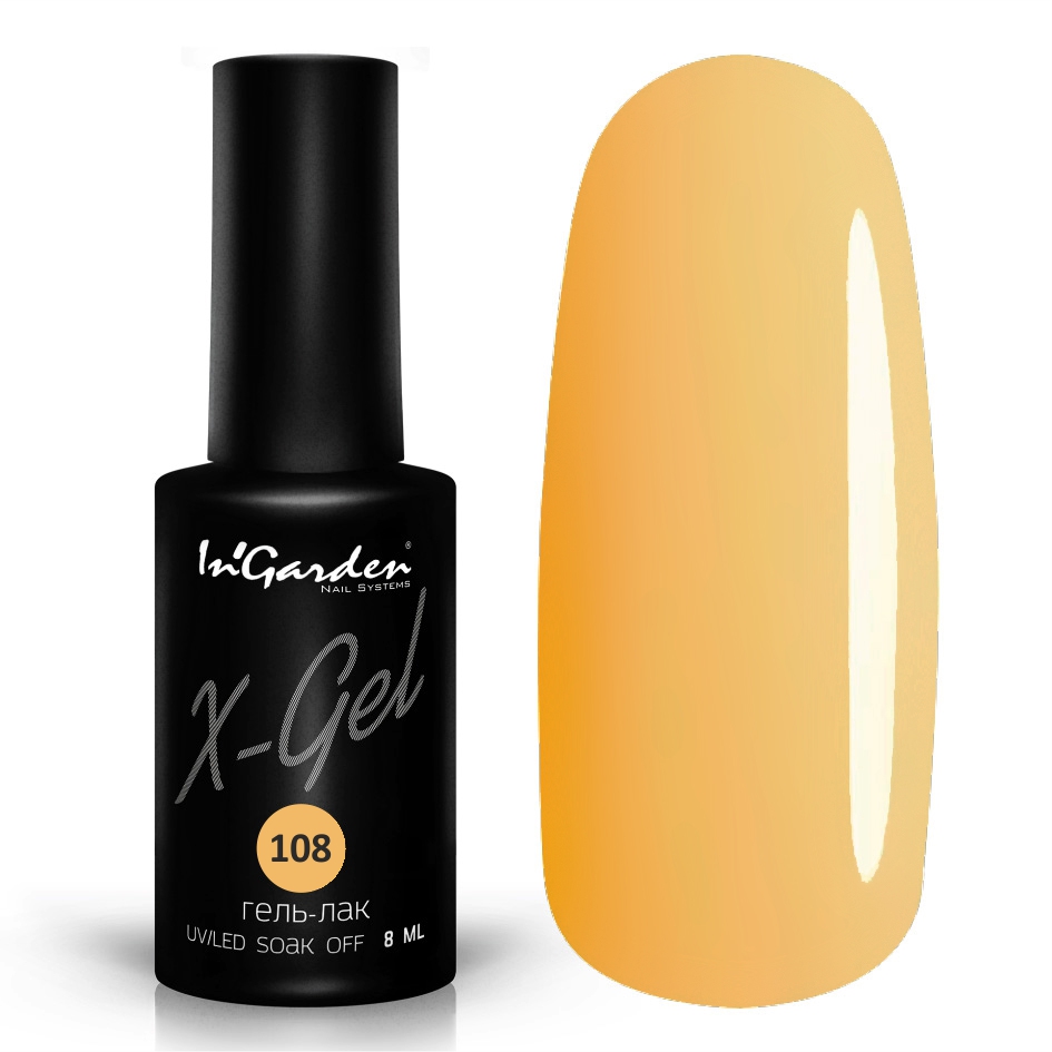 Гель-лак InGarden X-Gel №108
Гель-лак InGarden X-Gel №108