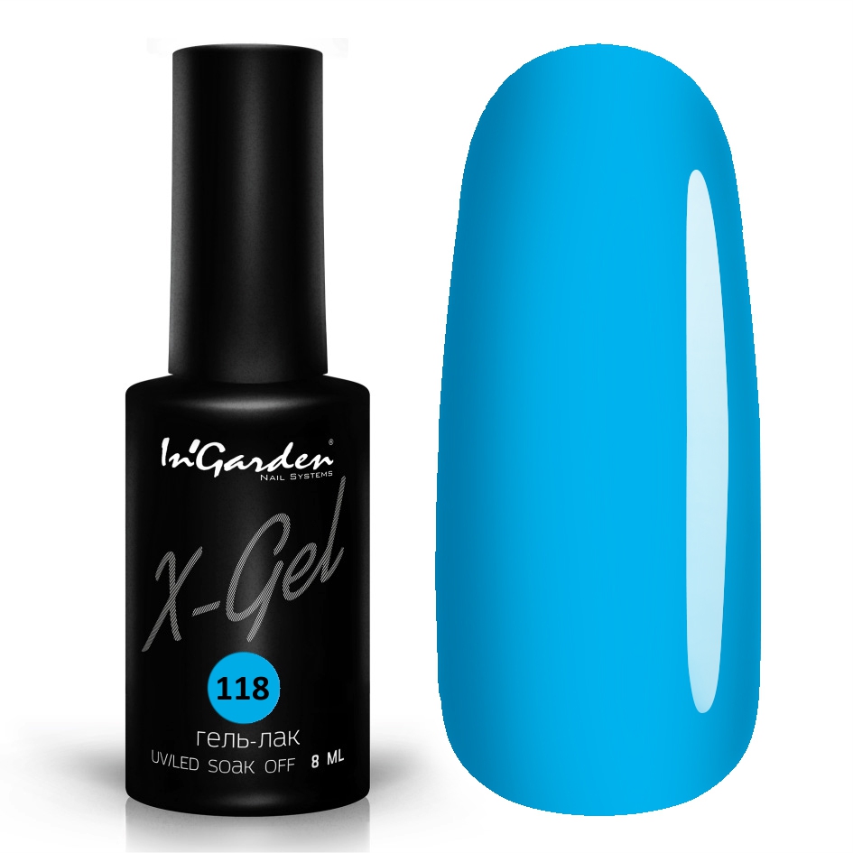Гель-лак InGarden X-Gel №118
Гель-лак InGarden X-Gel №118