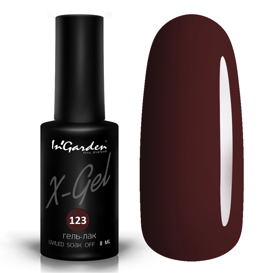 Гель-лак InGarden X-Gel №123
Гель-лак InGarden X-Gel №123