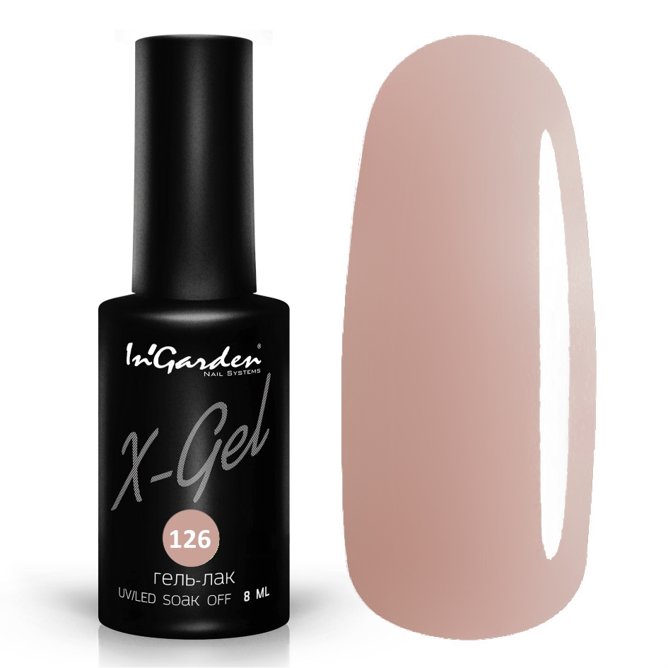 Гель-лак InGarden X-Gel №126
Гель-лак InGarden X-Gel №126