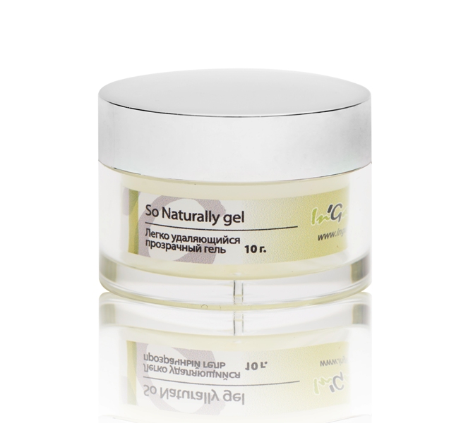 Легко удаляющийся прозрачный гель InGarden So Naturally gel (10 г.)
Легко удаляющийся прозрачный гель InGarden So Naturally gel (10 г.)