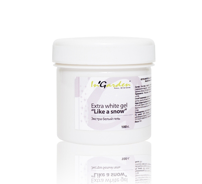 Экстра белый гель InGarden Extra White gel ( 100 г.)
Экстра белый гель InGarden Extra White gel ( 100 г.)