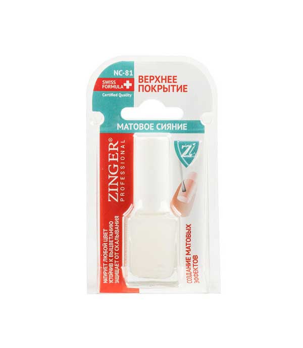 Верхнее покрытие Zinger с матовым эффектом (NC 81)
Верхнее покрытие Zinger с матовым эффектом (NC 81)