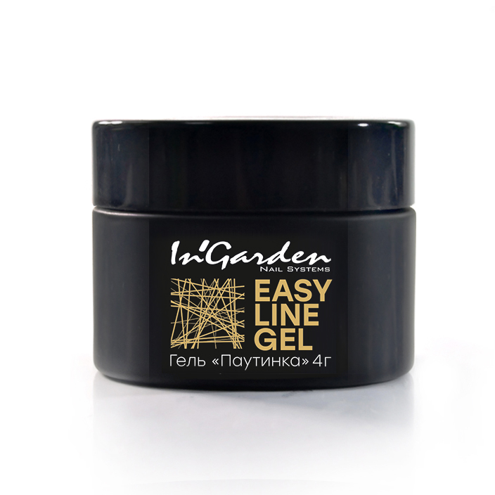 Гель-паутинка золотой InGarden Easy line Gel
Гель-паутинка золотой InGarden Easy line Gel