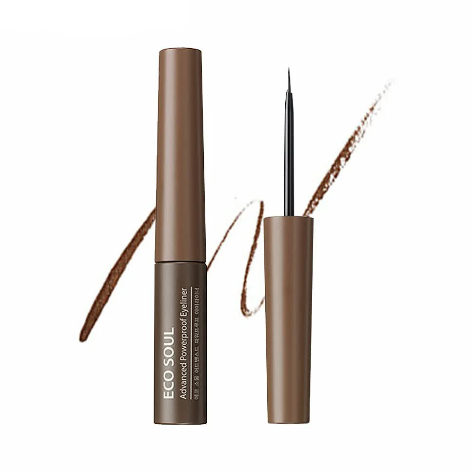 Подводка для глаз The Saem Eco Soul Advanced Powerproof Eyeliner 02 Deep Brown 5гр
Подводка для глаз The Saem Eco Soul Advanced Powerproof Eyeliner 02 Deep Brown 5гр