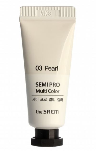 Универсальный цветной пигмент The Saem Semi Pro Multi Color 03 Pearl 5мл
Универсальный цветной пигмент The Saem Semi Pro Multi Color 03 Pearl 5мл