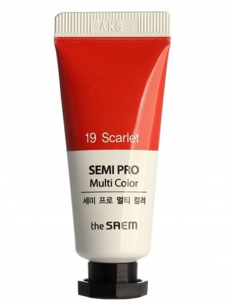Универсальный цветной пигмент The Saem Semi Pro Multi Color 19 Scarlet 5мл
Универсальный цветной пигмент The Saem Semi Pro Multi Color 19 Scarlet 5мл